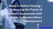 ReactJs Training in Hyderabad  | ReactJS Training