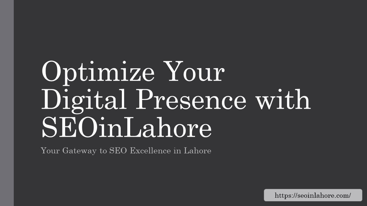 Professional SEO Agency in Lahore
