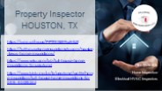 Property Inspector Houston, TX