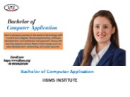Bachelor of Computer Application
