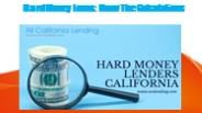 Hard Money Loans: Know The Calculations