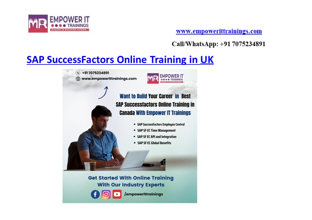Best SAP Successfactors Online Training in UK