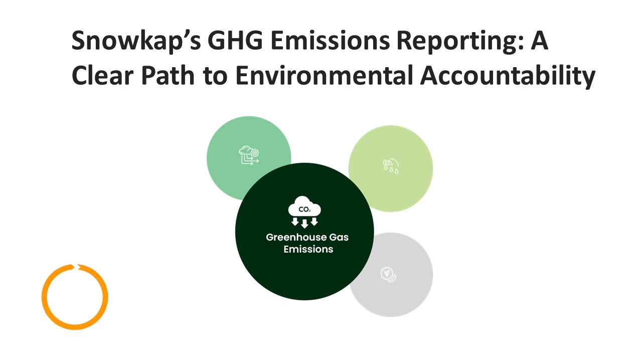 Snowkap's GHG Emissions Reporting: A Clear Path to Environmental Accountability