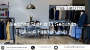 Wedding Suits in El Segundo, CA
