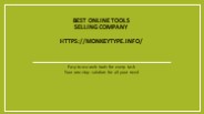 best online tools selling company
