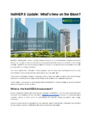 NatHERS Update: What’s New on the Block?