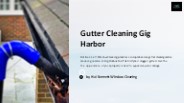Gutter Cleaning Gig Harbor