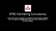 PG Programs in Dubai-GTEC Marketing Consultancy