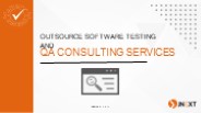 Outsource Software Testing And QA Consulting Services
