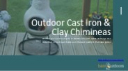 Outdoor Cast Iron & Clay Chimineas (1)