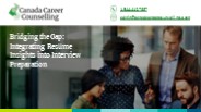 Integrating Resume Insights into Interview Preparation