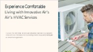 Experience Comfortable Living with Innovative Air's HVAC Services
