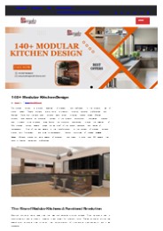 140+ Modular Kitchen Design (1)