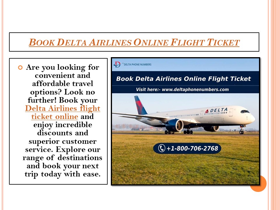Delta Airlines Last-Minute Flight Tickets