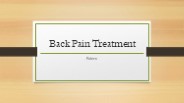 Back Pain Treatment In Pune