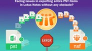 Softaken PST to NSF Converter software