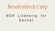 MOH Licensing for Dentists