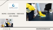 Home Cleaning Service Abu Dhabi
