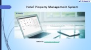 Hotel Property Management System