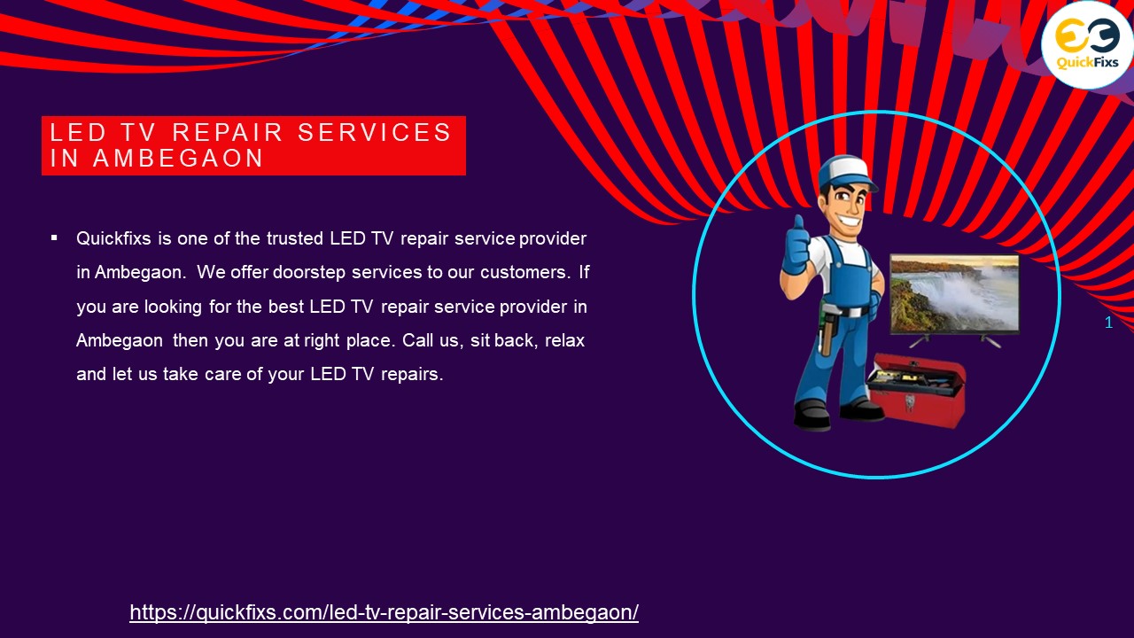 Best LED TV Repair And Servicing In Ambegaon