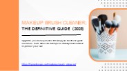 Makeup Brush Cleaner: The Definitive Guide (2023)