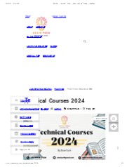 Technical courses in 2024