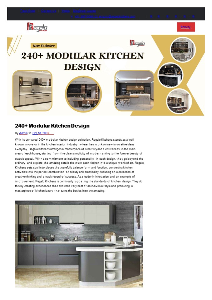 240+ Modular Kitchen Design (1)