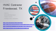 HVAC Contractor Located in Friendswood, TX