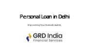 personal loan in delhi