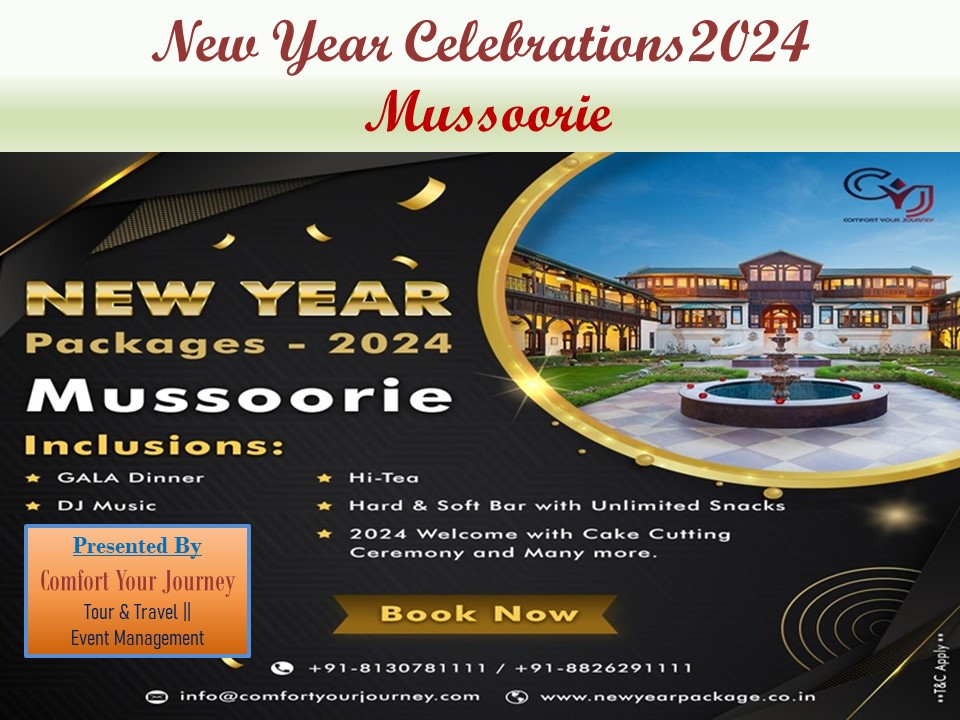 New Year Packages in Mussoorie | Best Venues and Celebrations