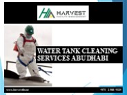 Water Tank Cleaning Services Abu Dhabi