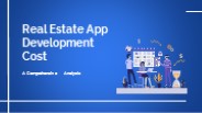 Real Estate App Development Cost