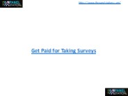 Get Paid for Taking Surveys (1)