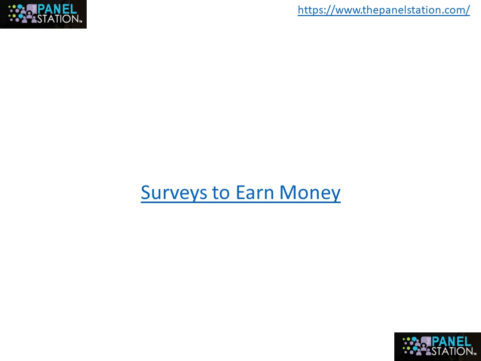 Surveys to Earn Money