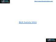 Best Survey Sites