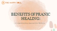 Benefits of Pranic Healing
