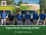 Expert Drain Cleaning in Utah
