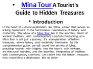Why choose Mina Tour