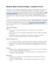 Exploring the Spectrum of General Dermatology: A Comprehensive Overview