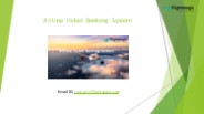 Airline Ticket Booking System