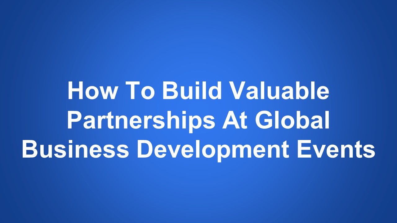 Beginner's Roadmap To Excelling At The Business Leadership Conferences