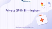 Private GP IN Birmingham