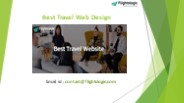 Best Travel Web Design