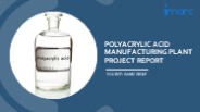 Polyacrylic Acid Manufacturing Project Report 2024 Edition