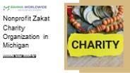 Nonprofit Zakat Charity Organization Michigan