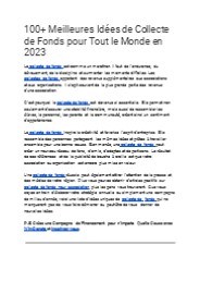 100 Nonprofit Fundraising Ideas for 2023
