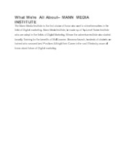 What We're All About– MANN MEDIA INSTITUTE (1)