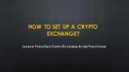 How to Create a Reliable Crypto Exchange Platform?