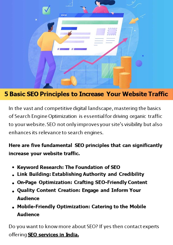5 Basic SEO Principles to Increase Your Website Traffic
