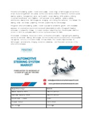 Automotive Steering System Market of Substantial Growth
